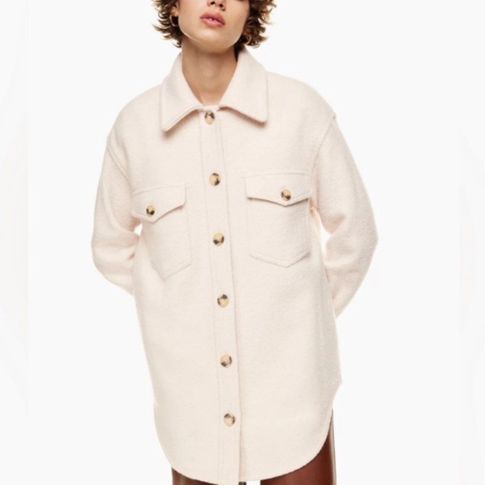 Aritzia Wilfred Free The Ganna Shirt Jacket
